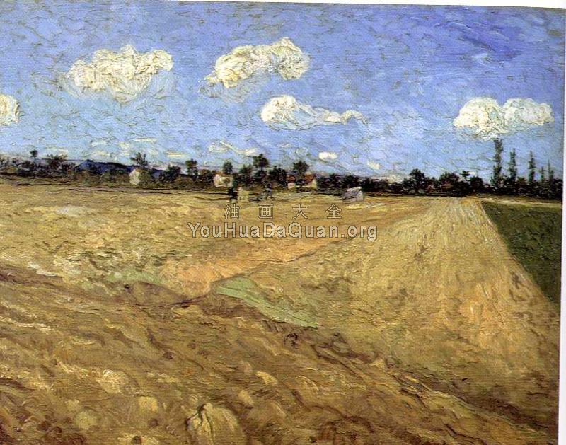 犁过的田地 - 文森特·威廉·梵高